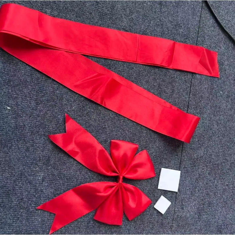 4pcs Reusable Christmas Bow Decorations with Adhesive Tape Holiday Bow Decorations Babs