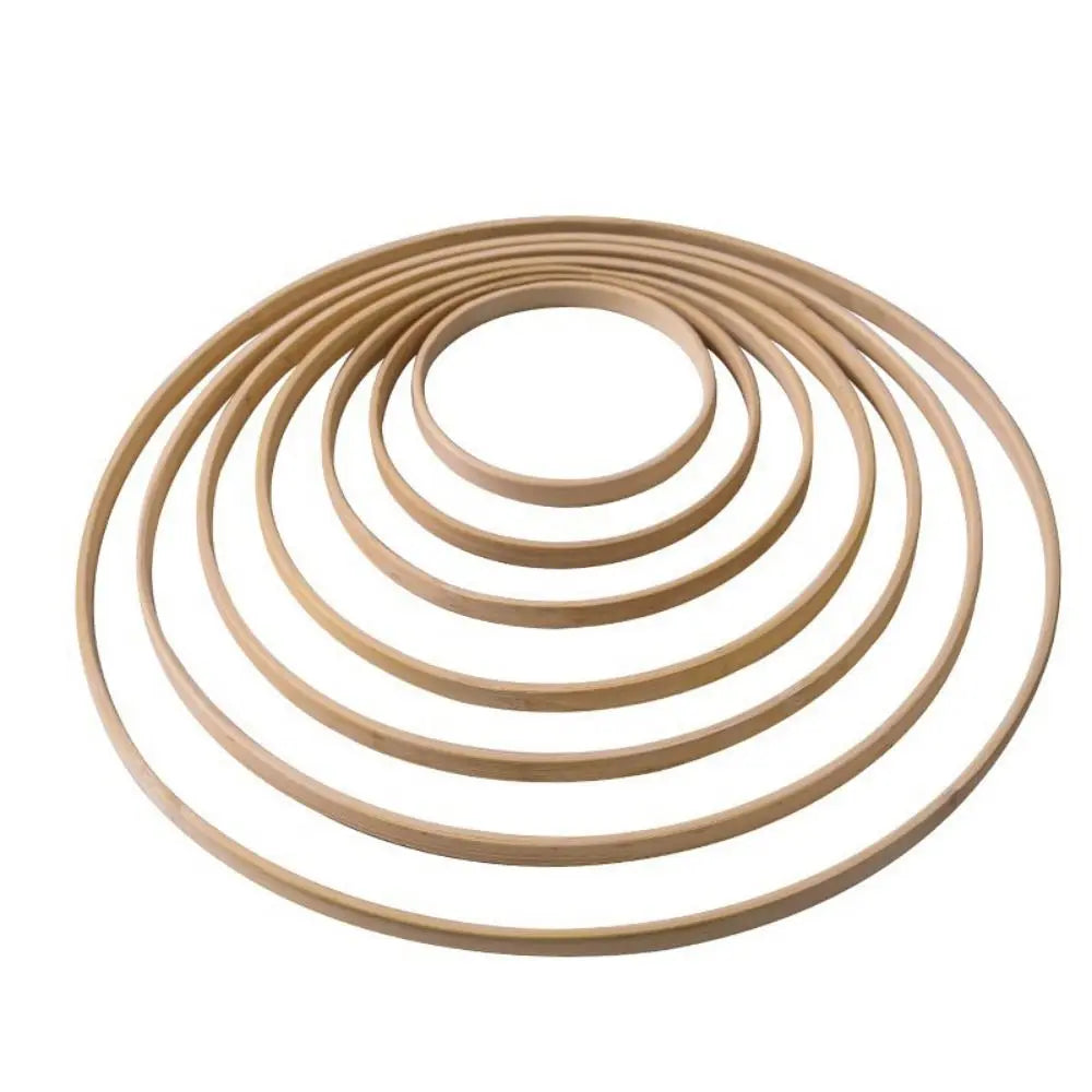 Bamboo Hoop Ring 10–30cm | Wreath & Craft Frame Bamboo Craft Hoop Babs