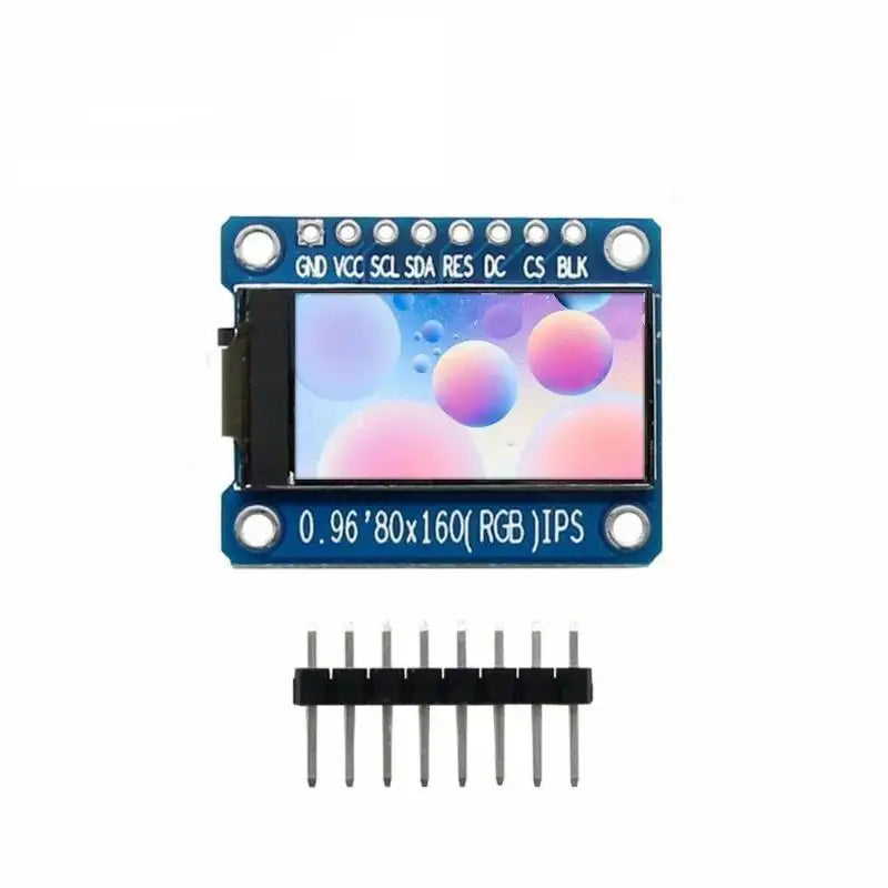 0.96" IPS LCD TFT 160x80 SPI Display Module ST7735S 3.3V LCD Display Module Babs