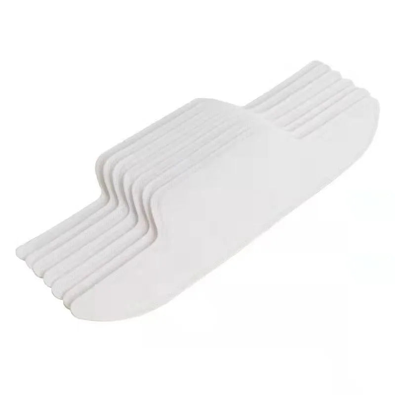 10-Pack Disposable Collar Sweat Pads – Shirt & Hat Protector Collar Sweat Pads Babs 10Pcs