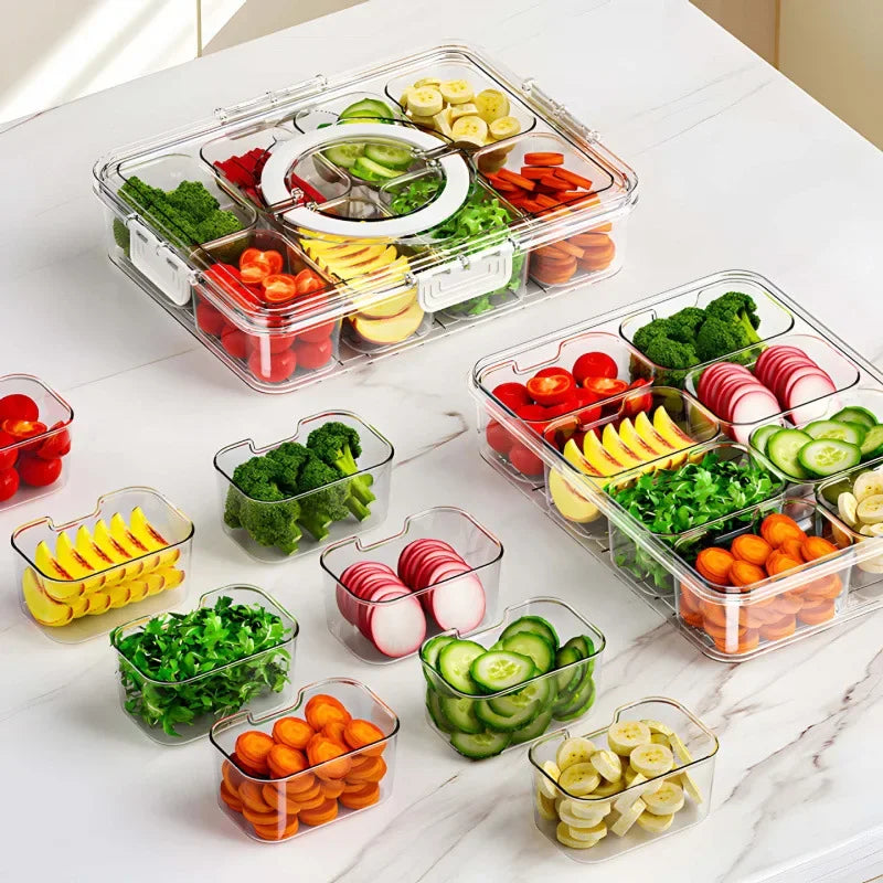 Multi-Compartment Food Storage Container Set | Meal Prep Food Storage Container Babs