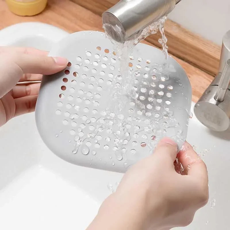 Silicone Shower Drain Hair Catcher & Sink Strainer Plug Drain Hair Catcher Babs