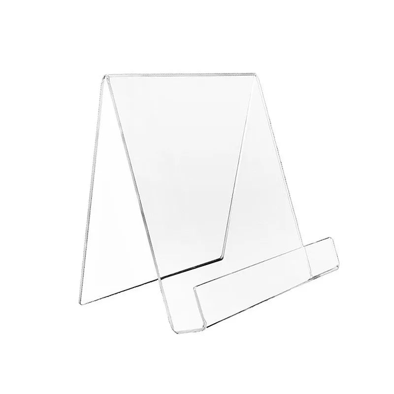 Transparent Acrylic Book Stand – Desktop Book Display Rack Acrylic Book Stand Babs