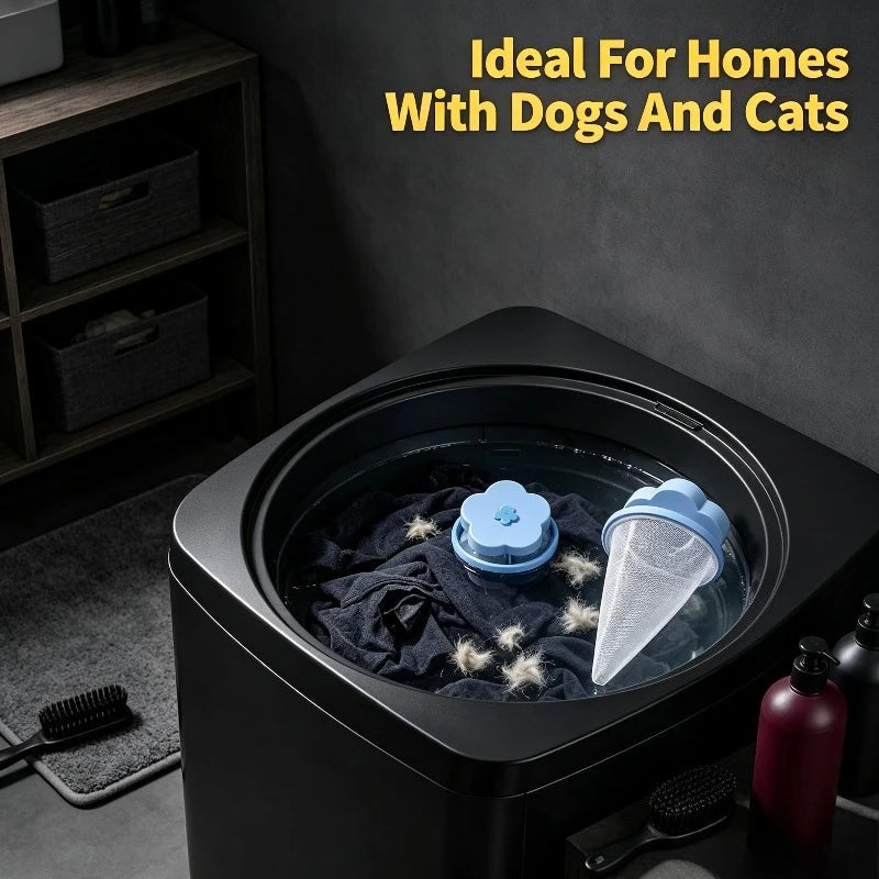 Reusable Washing Machine Lint & Pet Hair Catcher Filter Bag Laundry Filter Bag Babs