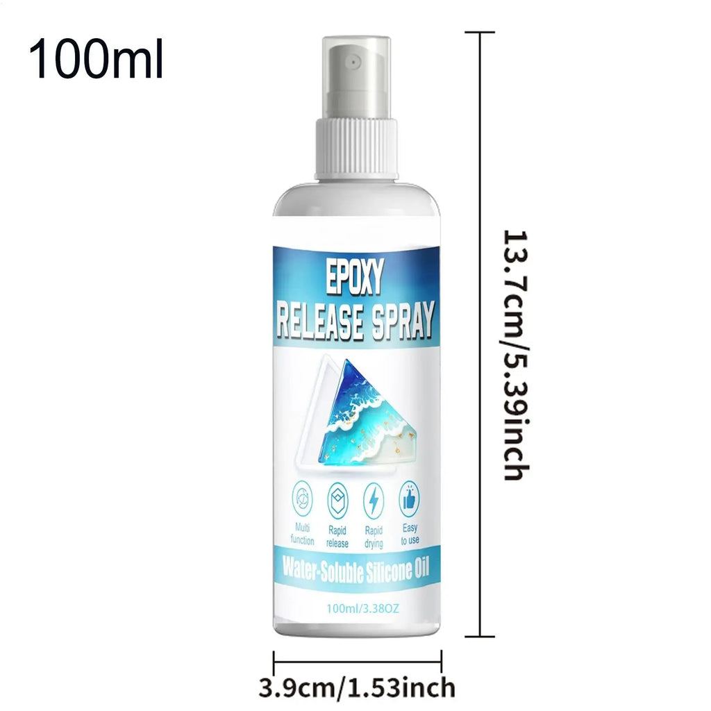 Epoxy Mold Release Spray 100ml – Resin, Candle & Casting Mold Release Spray Babs