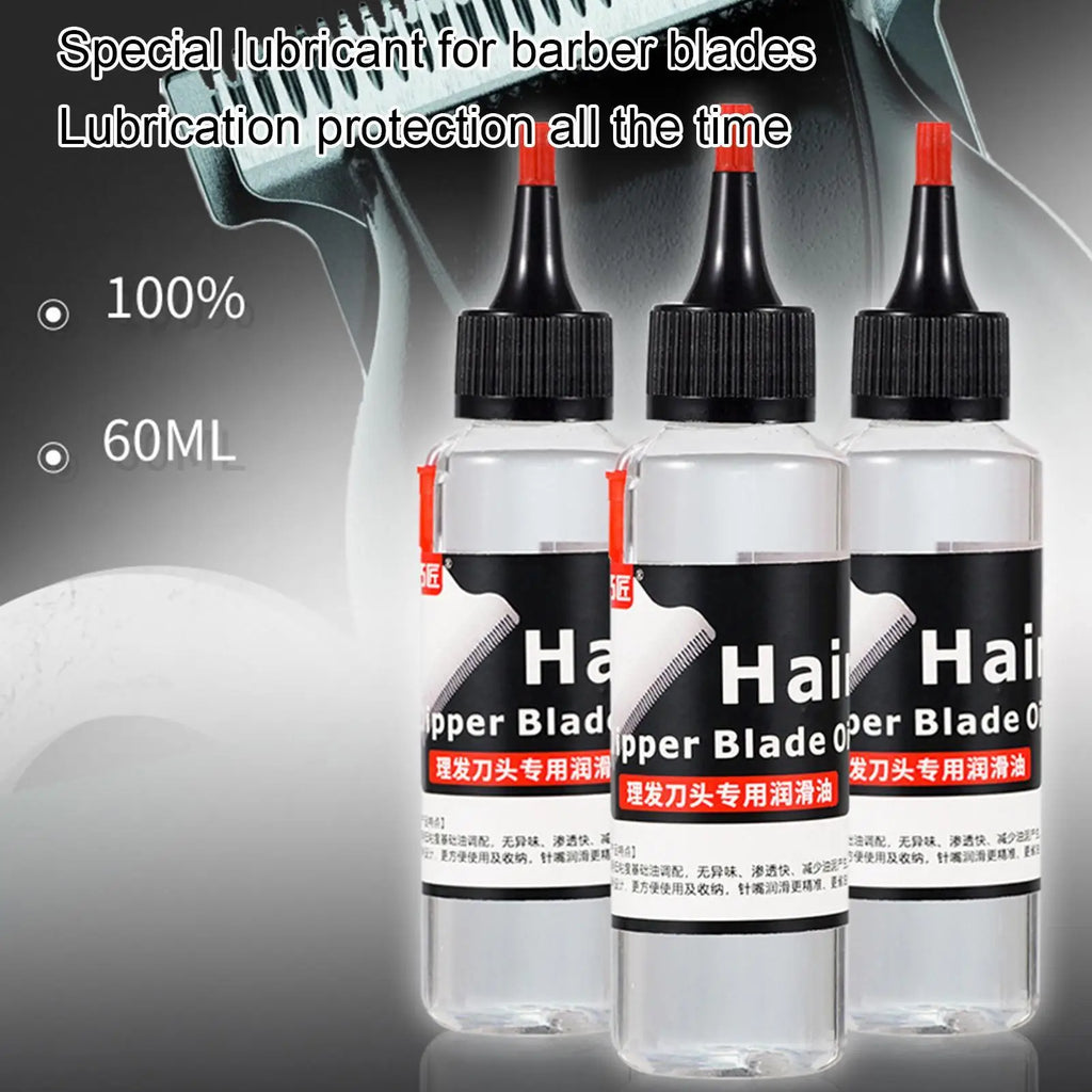 60ml Hair Clipper Trimmer Oil – Odorless, Anti-Rust Lubricant Clipper Lubricant Oil Babs