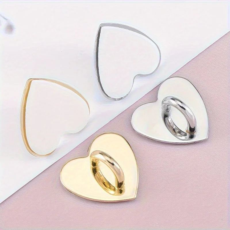 Heart-Shaped Metal Charm Clasps with Adhesive – DIY Craft Metal Charm Clasp Babs
