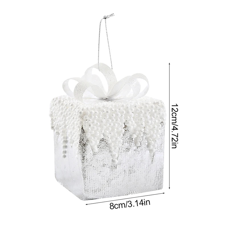 Large White Foam Christmas Ball Ornaments | Xmas Tree Pendants Christmas Ball Ornaments Babs G