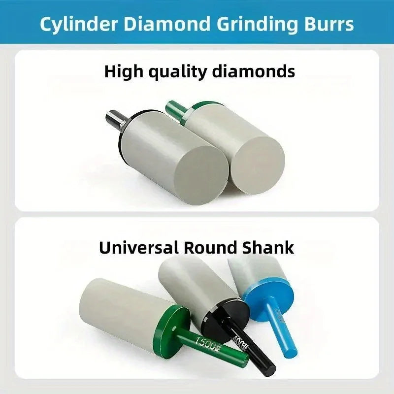 Diamond Resin Grinding Head 50-1500 Grit 6mm Shank Polishing Wheel Diamond Grinding Wheel Babs