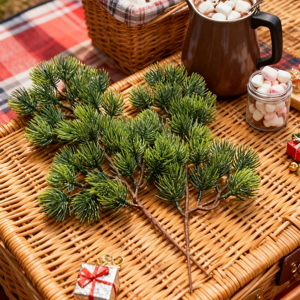 Artificial Pine Branches – Christmas, Wedding & DIY Décor Artificial Pine Branches Babs
