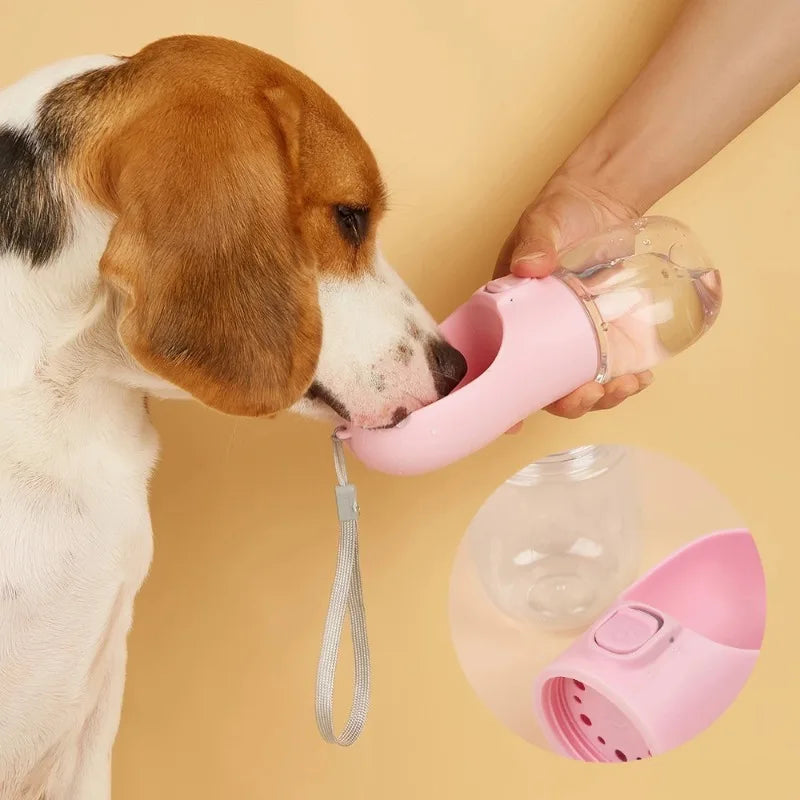 Portable Leakproof Pet Water Bottle for Dogs & Cats – Travel Pet Water Bottle Babs