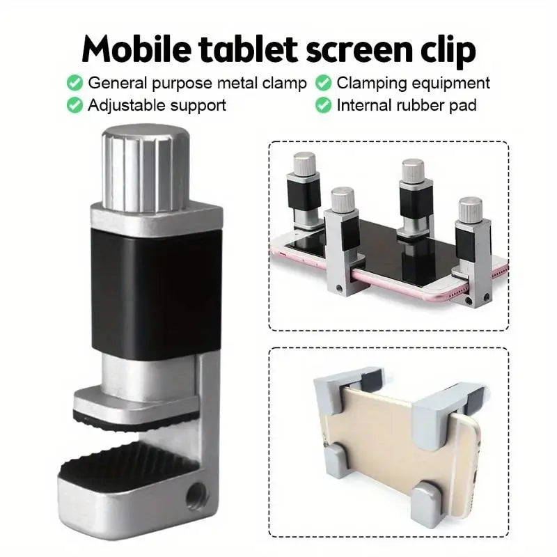 4-Piece Adjustable LCD Screen Fastening Clip Set – Phone Repair Phone Repair Tool Babs
