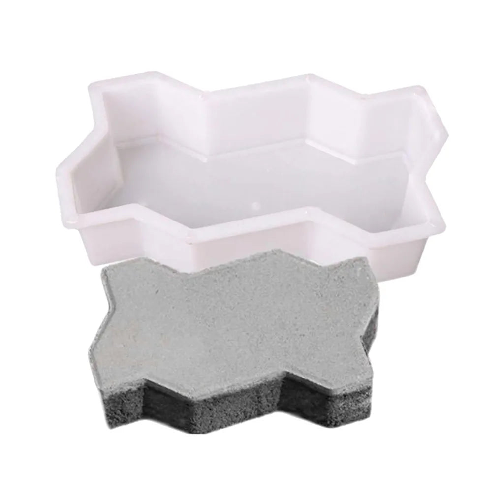 DIY Reusable Concrete Paving Mould – Garden Stepping Stone Garden Paving Mould Babs