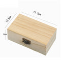 Wooden Hinged Storage Box – Jewelry, Craft & Keepsake Organizer Wooden Storage Box Babs L