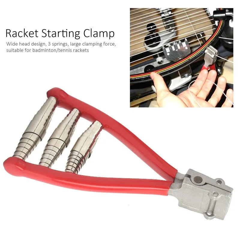 String Winding Plier – Racket Stringing Clamp Badminton & Tennis Racket Stringing Tool Babs