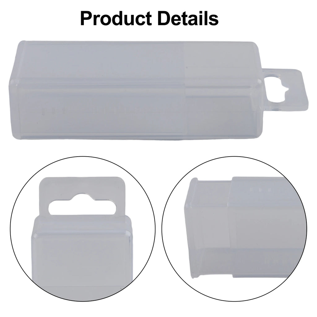 Telescopic Drill Bit Storage Box | Transparent Tool Case Tool Storage Case Babs
