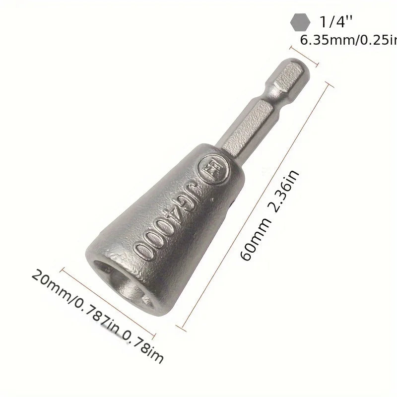 3-Piece Wire Twisting Tool Set – 2.5/4/6mm Drill Attachment Wire Twisting Tool Babs