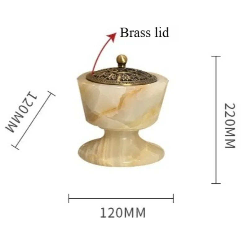 Jade Luxury Candle Holder – Elegant Wedding Centerpiece Jade Candle Holder Babs C Type
