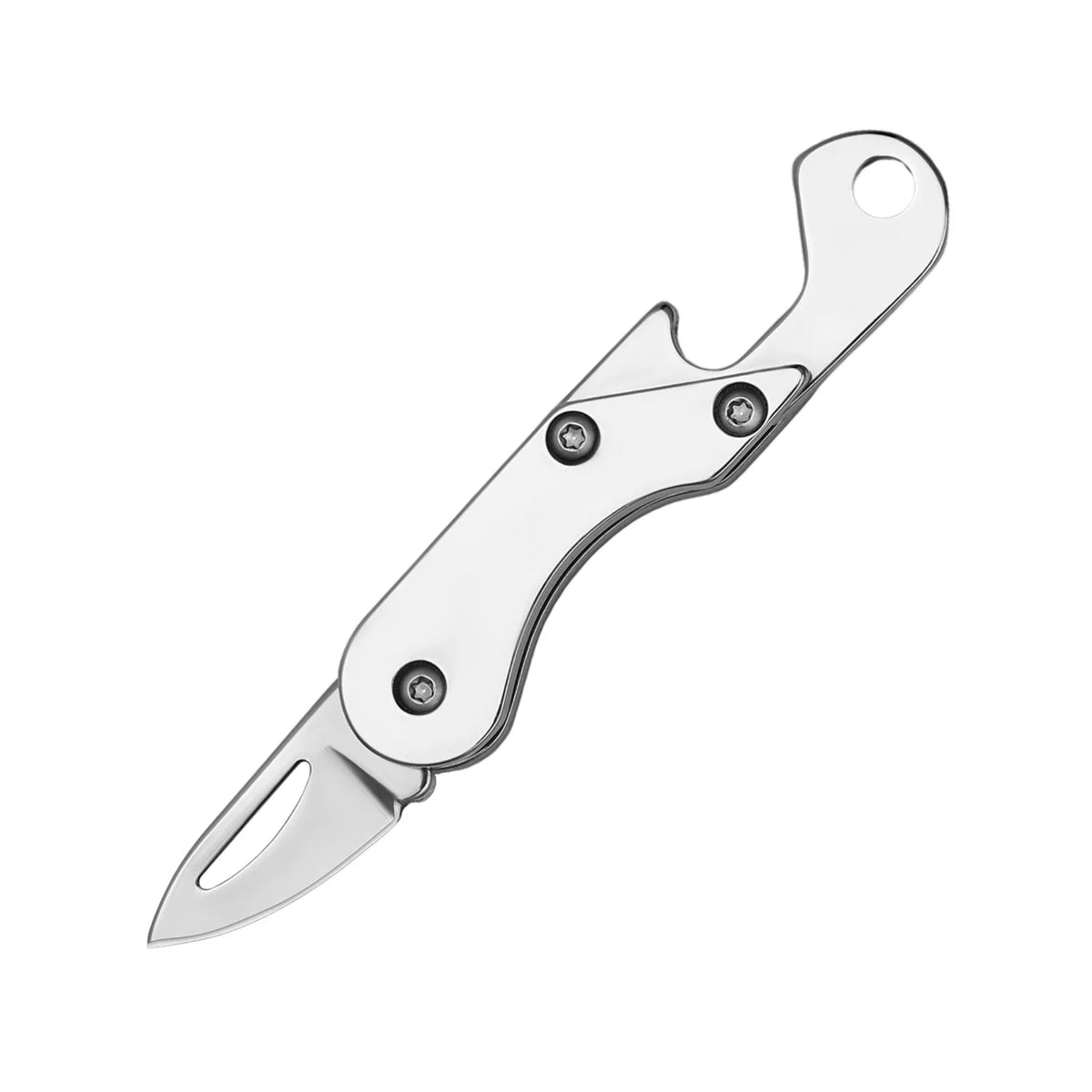 Stainless Steel Folding Pocket Knife – Keychain EDC Tool Folding Pocket Knife Babs 2