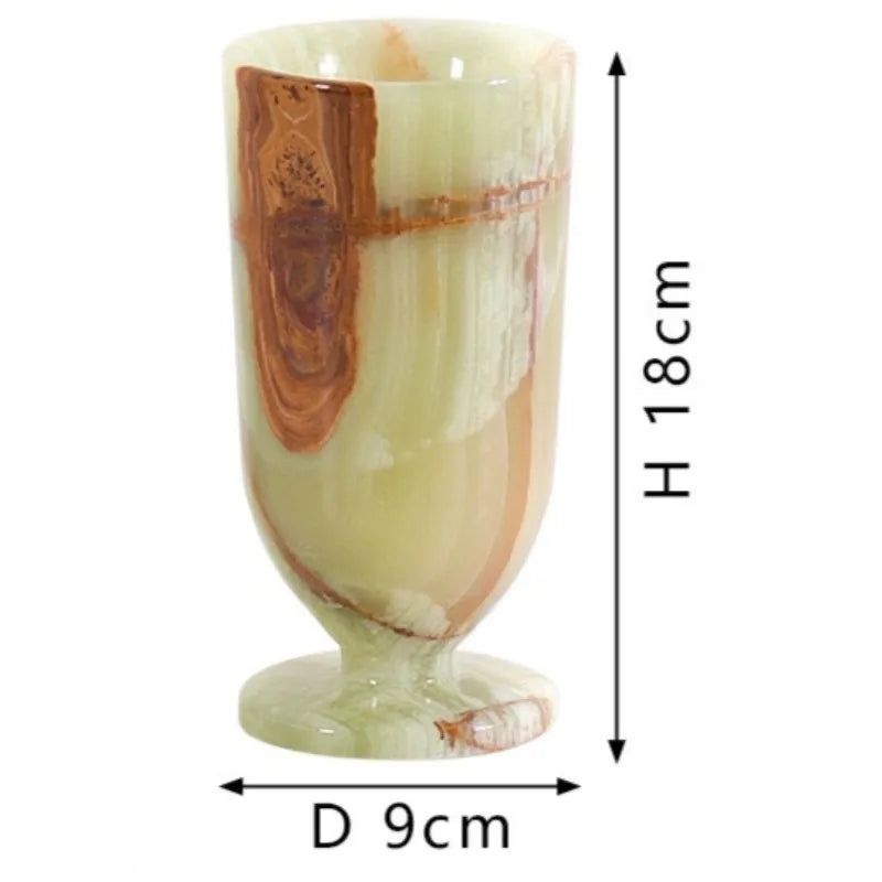 Luxury Marble Vase – Modern Decorative Flower Vase for Home Decorative Marble Vase Babs