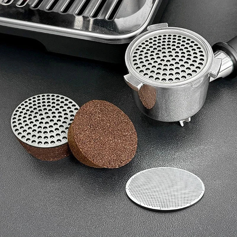Reusable Coffee Puck Screen 51/53/58mm Stainless Steel Espresso Filter Espresso Filter Screen Babs