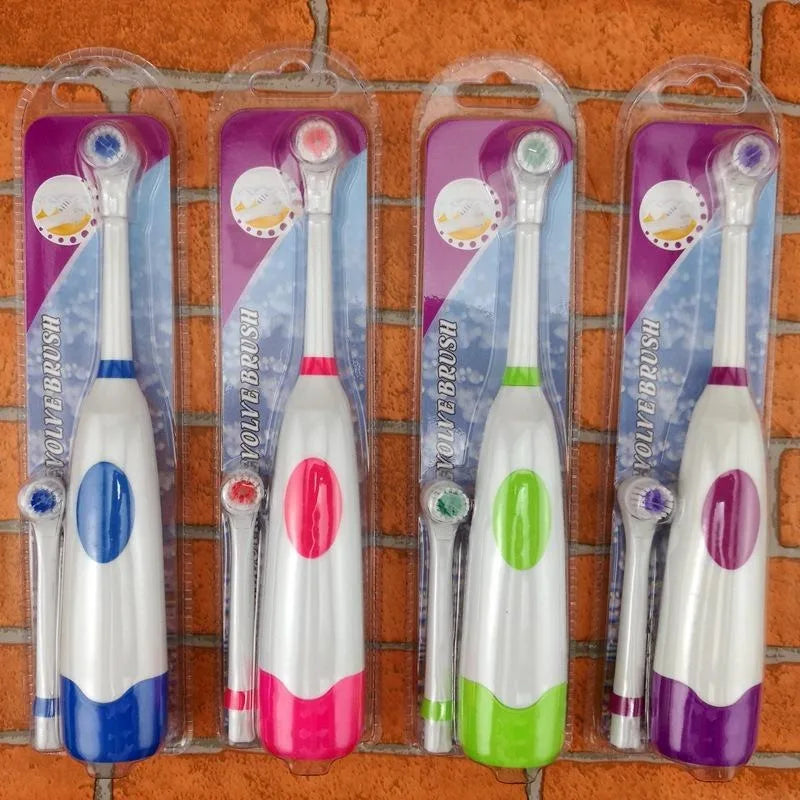 Kids Electric Toothbrush Set – Battery Operated Oral Hygiene Kids Electric Toothbrush Babs