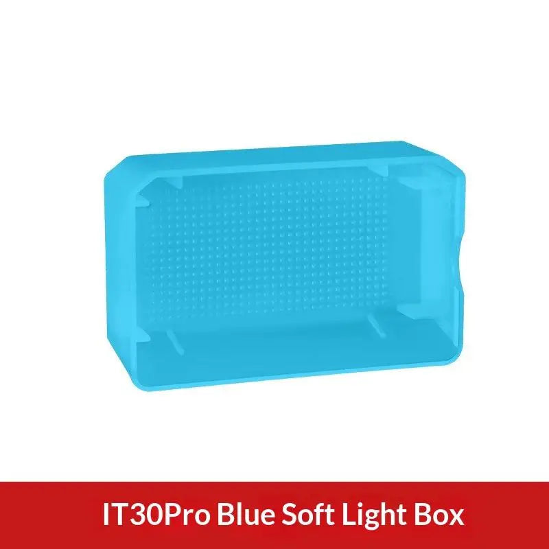 Flash Soft Box for IT30PRO Camera – White Yellow Blue 1/3 Pcs Flash Softbox Diffuser Babs Blue 1pcs