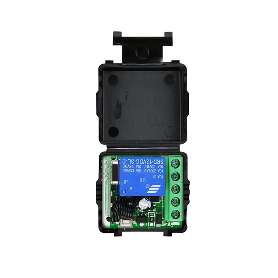 433MHz RF Wireless Relay Switch DC 12V 2-Channel Remote Control RF Relay Switch Babs 1 switch