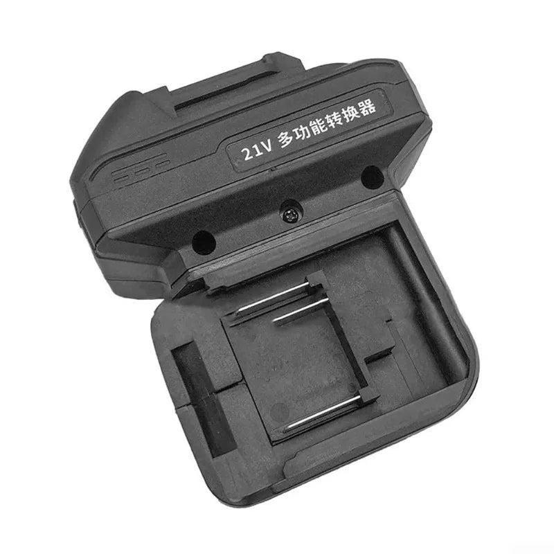 2-in-1 Dual-Slot Battery Adapter for Makita 18V Cordless Tools Battery Adapter Babs
