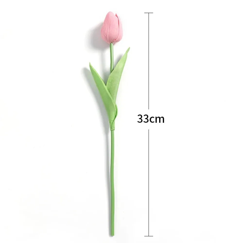 Artificial Silk Tulip Flowers 5/10pcs – Wedding & Home Decor Artificial Silk Flowers Babs