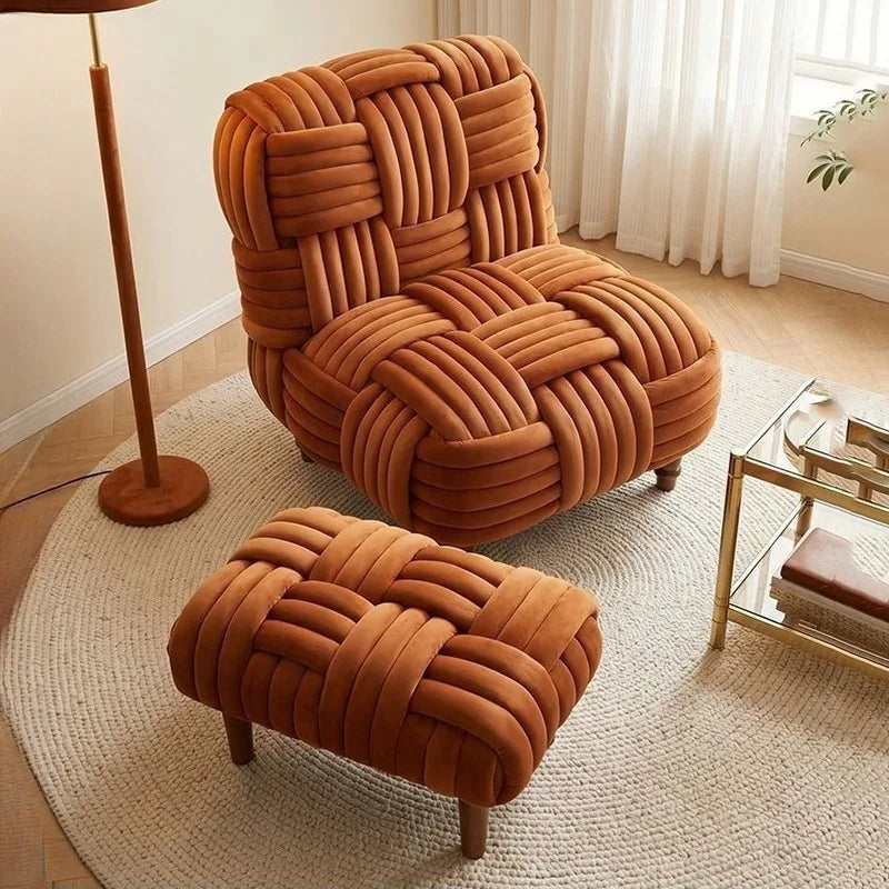 Modern Velvet Single Sofa Chair – Luxury Minimalist Accent Couch Accent Sofa Chair Babs