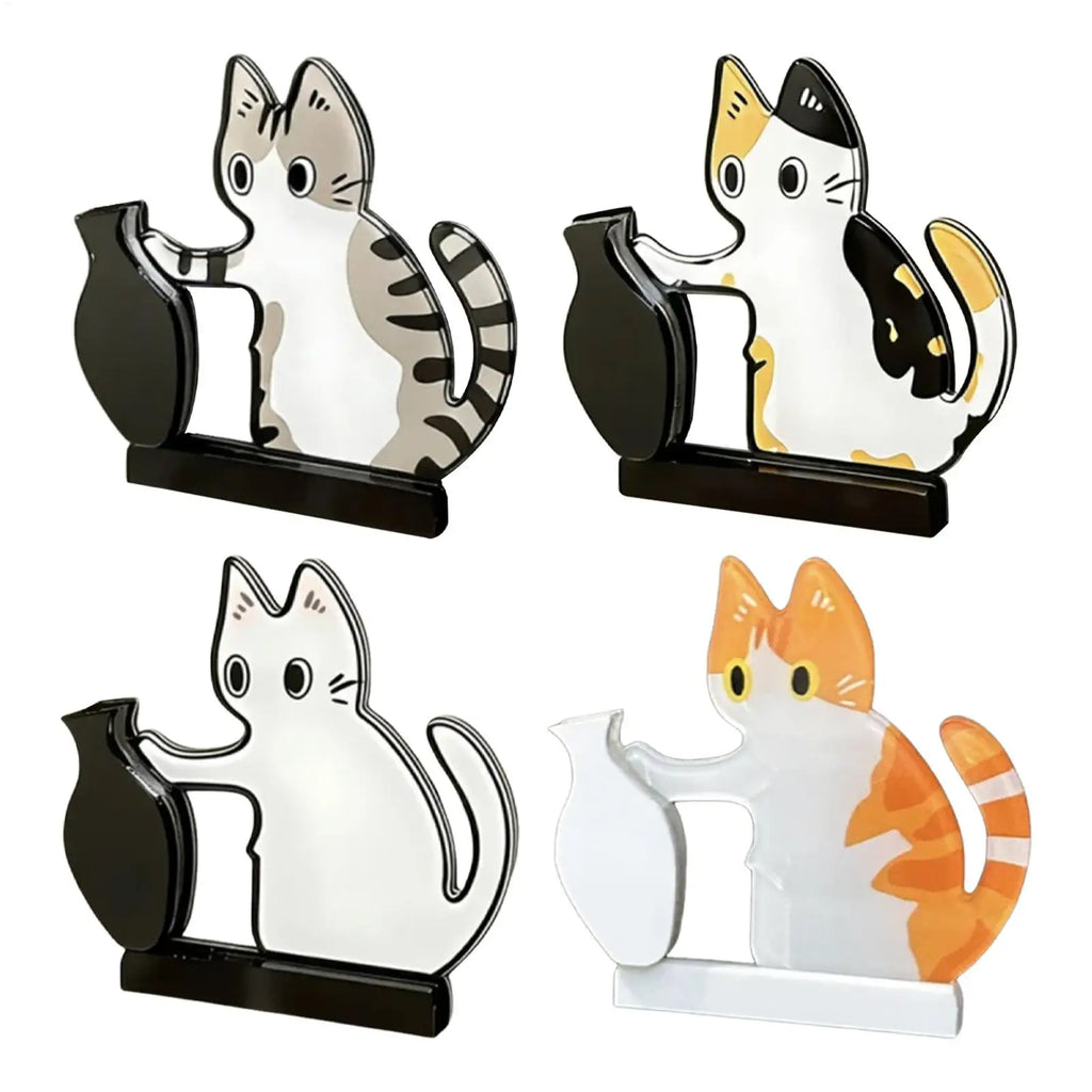 Acrylic Cat Whisker Keepsake Magnet – Cat Hair Storage Box Fridge Magnet Keepsake Babs