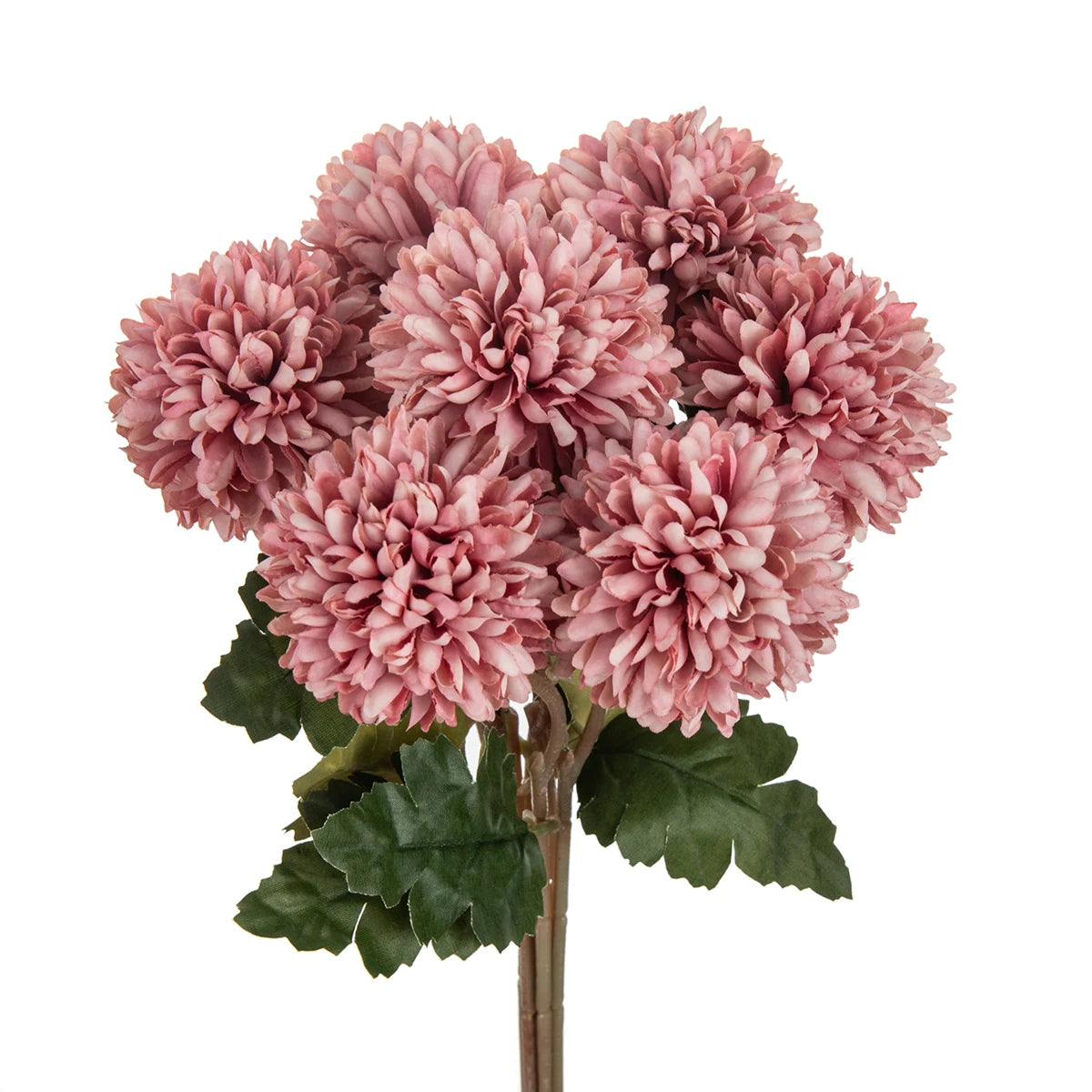 Silk Ball Chrysanthemum Artificial Flowers for Wedding & Home Artificial Silk Flowers Babs