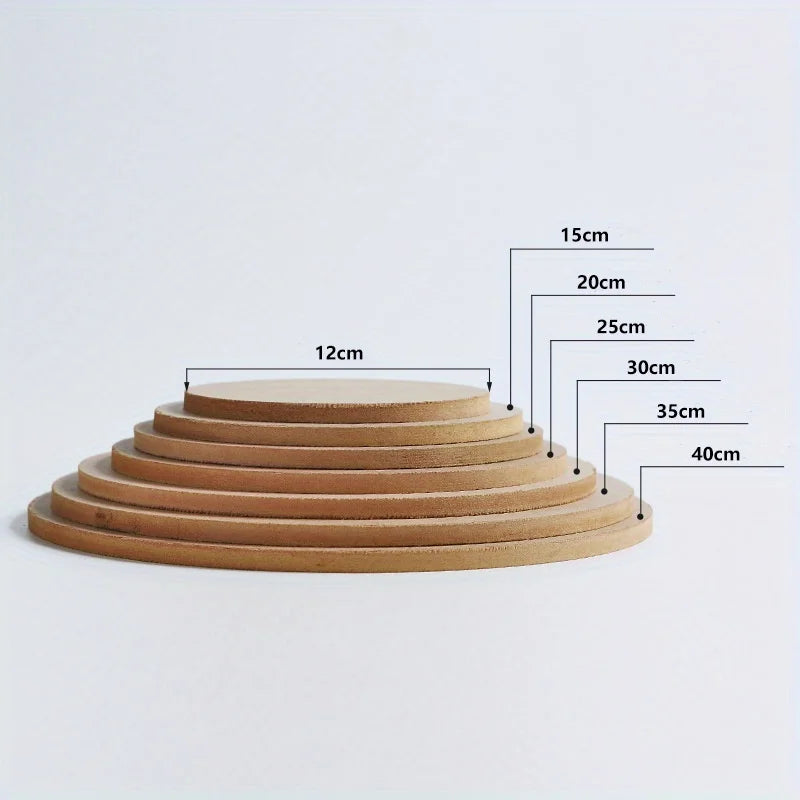 MDF Pottery Drying Board Ceramic Turntable Tray 15–25cm Pottery Drying Board Babs