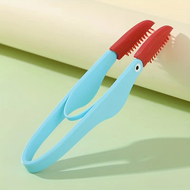 Pet Eye Cleaning Comb – Dog & Cat Tear Stain Remover Brush Pet Grooming Brush Babs Blue