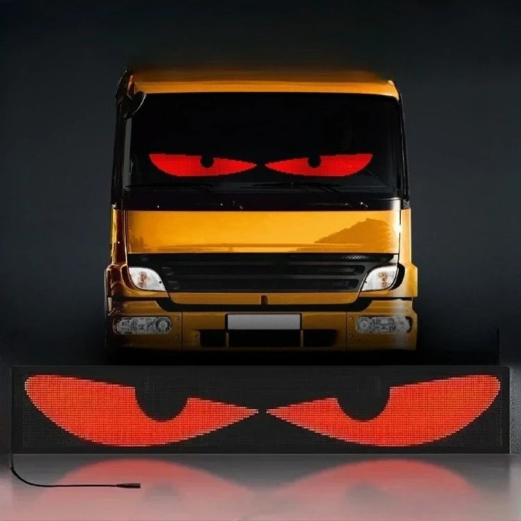 RGB LED Scrolling Display Panel for Car & Truck Windshield LED Display Panel Babs