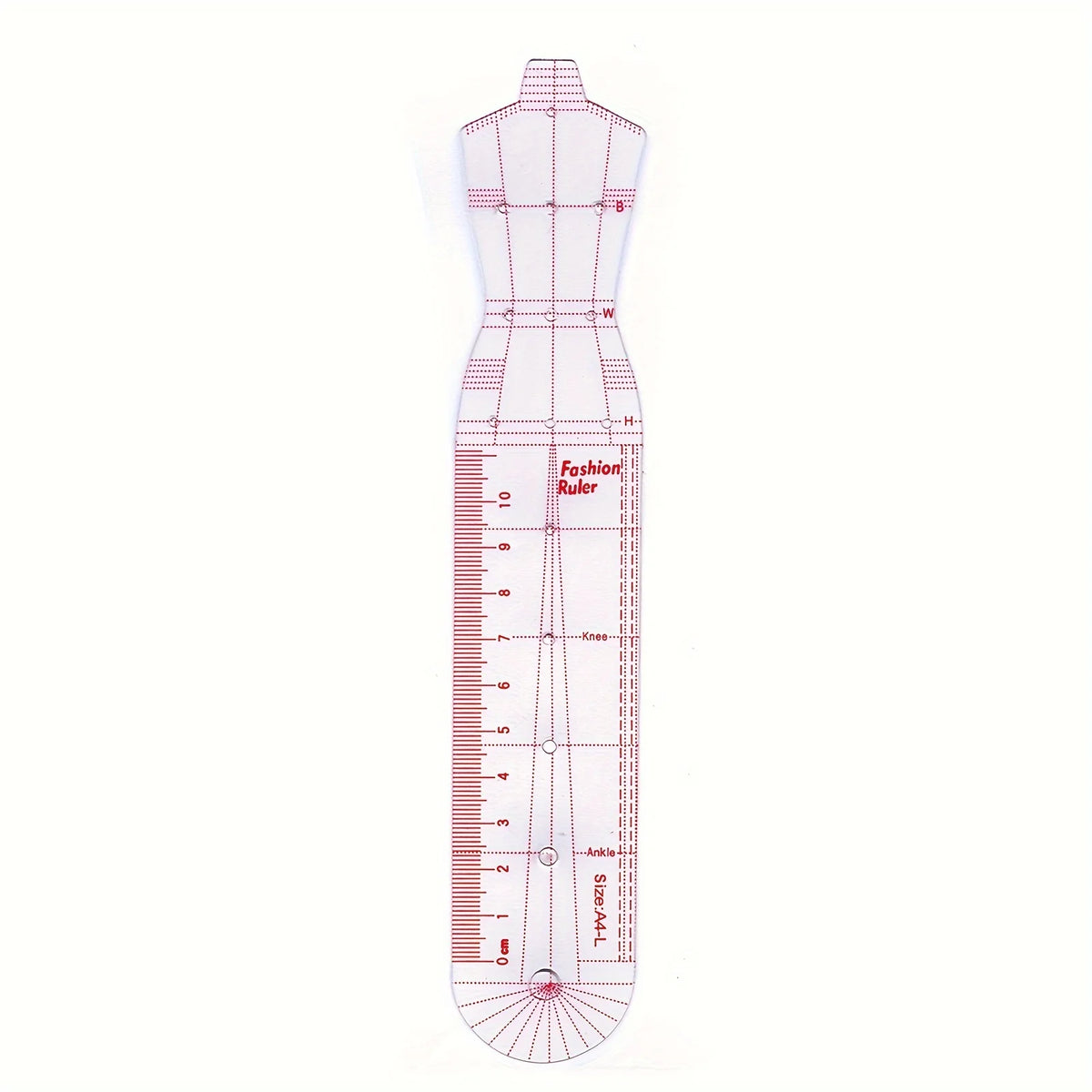 Transparent Body Model Skirt Design Template for Sewing Sewing Design Template Babs