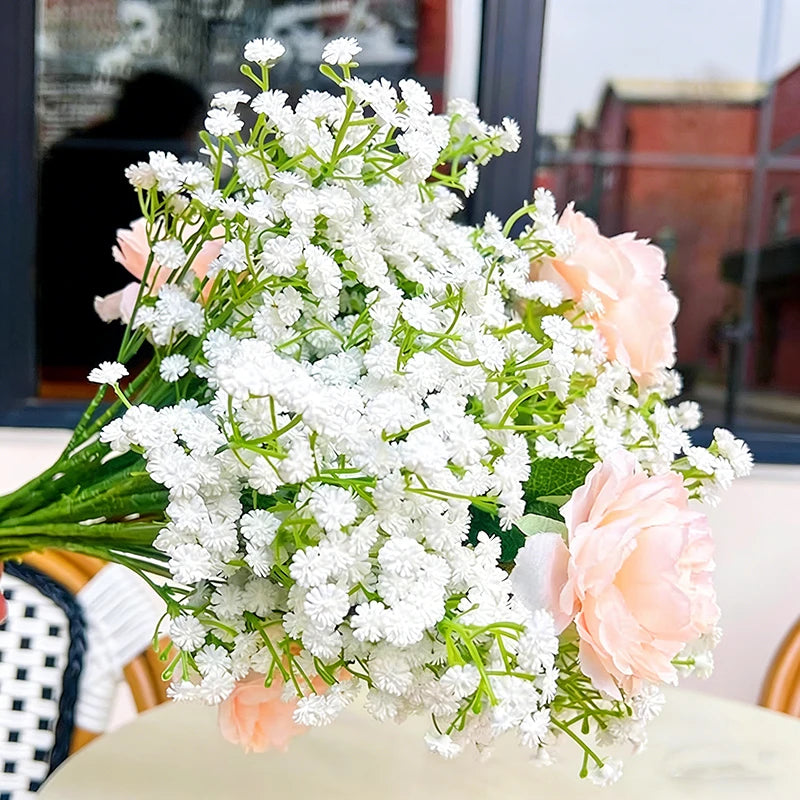 35cm Artificial Starry Sky Flower Head for Wedding & Home Décor Artificial Flower Head Babs