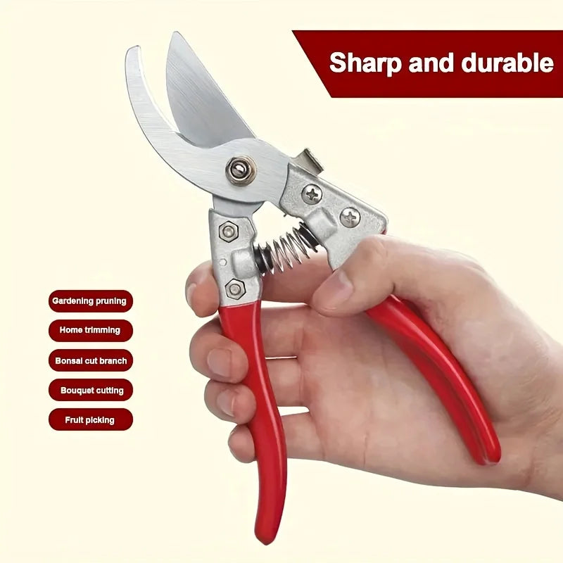 Stainless Steel Bypass Pruning Scissors – Garden & Flower Shears Bypass Pruning Shears Babs