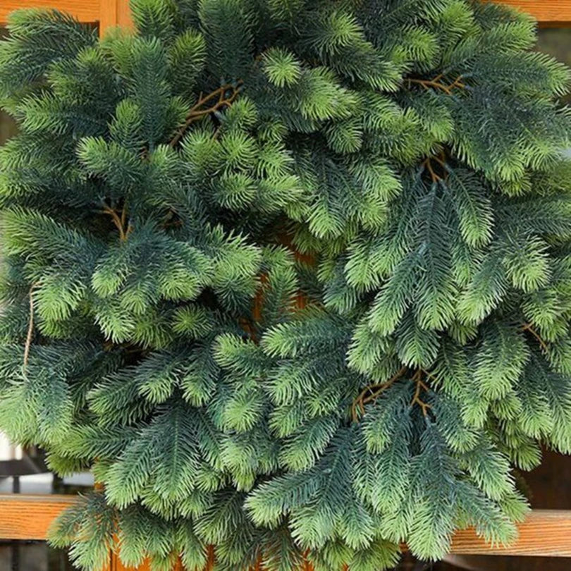 Artificial Pine Rattan Garland Wreath 180cm – Christmas Decor Christmas Garland Wreath Babs