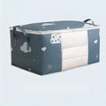 Large Foldable Non-Woven Storage Bag – Quilt & Clothing Organizer Foldable Storage Bag Babs Blue L