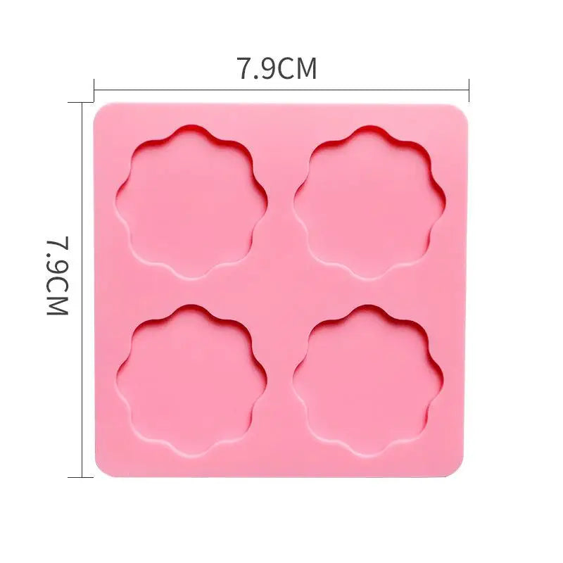 Wax Seal Stamp Silicone Mold Pad | 25mm DIY Craft Tool Wax Seal Mold Pad Babs Lace Pink