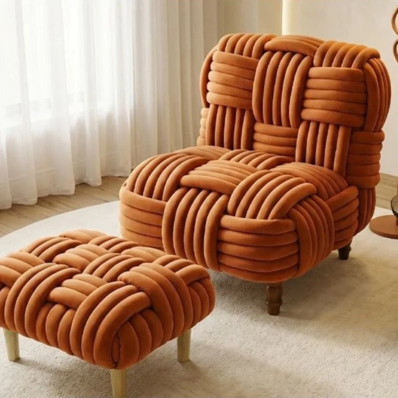 Modern Velvet Single Sofa Chair – Luxury Minimalist Accent Couch Accent Sofa Chair Babs