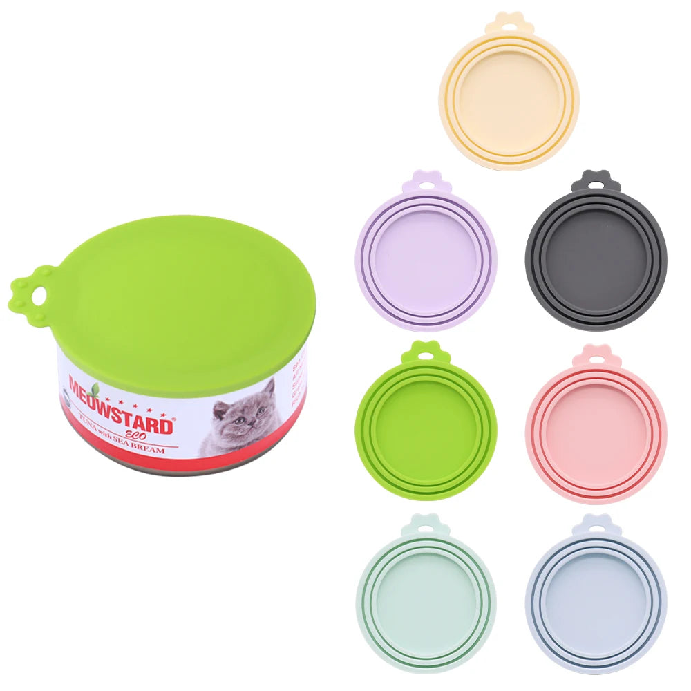 3-in-1 Silicone Pet Can Cover – BPA Free Leakproof Lid for Dogs & Cats Pet Can Cover Babs