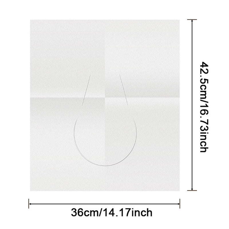 10-Pack Disposable Toilet Seat Covers – Flushable & Travel-Ready Disposable Toilet Cover Babs