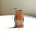 Wood Toothpick Holder Cylinder Box – Chinese Style Kitchen Decor Toothpick Holder Box Babs 1pc