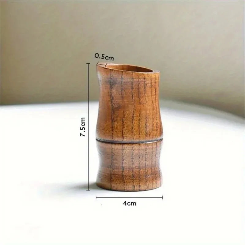 Wood Toothpick Holder Cylinder Box – Chinese Style Kitchen Decor Toothpick Holder Box Babs 1pc