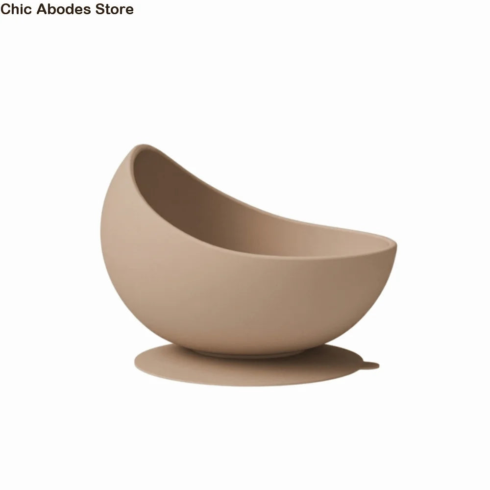 Elevated Slow Feeder Cat Bowl – Non-Slip Silicone Suction Cup Slow Feeder Cat Bowl Babs