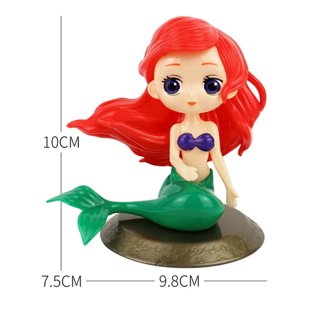 Mermaid Cake Toppers Set – Tails, Shells & Birthday Decor Cake Topper Set Babs Deep Sapphire