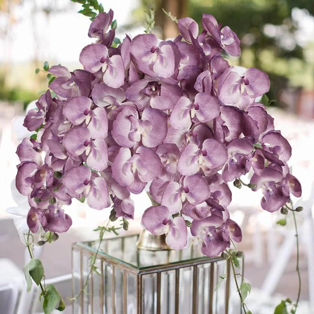 Artificial Butterfly Orchid Flowers – Wedding & Home Décor Artificial Flower Stems Babs